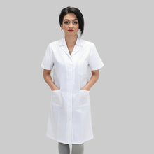 Lade das Bild in den Galerie-Viewer, Camice da lavoro donna bianco,Mezza manica cod: 2204
