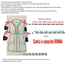 Carica l'immagine nel visualizzatore di Gallery, camice da lavoro donna,classico misto cotone no-stiro"nero" cod: 200521
