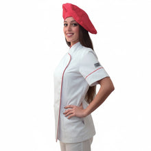Charger l'image dans la galerie, Veste de cuisine pour femme, fabriquée en Italie, code : 2222
