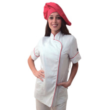 Charger l'image dans la galerie, Veste de cuisine pour femme, fabriquée en Italie, code : 2222
