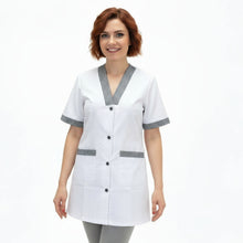 Charger l'image dans la galerie, blouse de travail, code de profil mm « sel et poivre » : 7173
