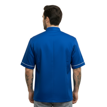 Carica l&#39;immagine nel visualizzatore di Gallery, Giacca cuoco &quot;light&quot; blu royal cod: 0926
