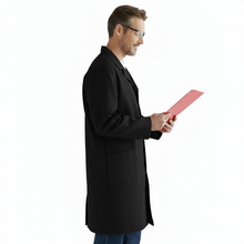 Carica l&#39;immagine nel visualizzatore di Gallery, Camici da Lavoro da Uomo,Manica Lunga, nero,per macellai, operai, Meccanici COD: 2211
