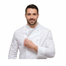 Carica l&#39;immagine nel visualizzatore di Gallery, Giacca cuoco &quot;master&quot; bianco cod: 7845
