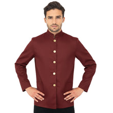 Carica l'immagine nel visualizzatore di Gallery, Giacca,giubba facchino/bar/domestico "bordeaux" cod:1618
