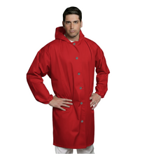 Carica l'immagine nel visualizzatore di Gallery, Camice da macellaio con cappuccio rosso cod : 80227
