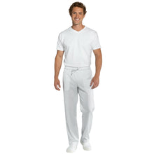 Carica l'immagine nel visualizzatore di Gallery, Pantaloni da lavoro ,bianchi "regular-fit" UNISEX cod:7807
