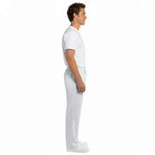 Carica l&#39;immagine nel visualizzatore di Gallery, Pantaloni da lavoro ,bianchi &quot;regular-fit&quot; UNISEX cod:7807

