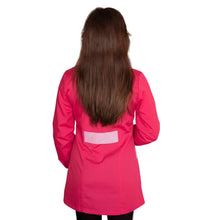 Load image into Gallery viewer, Camice da lavoro donna,casacca slim,modello Antonella "fuchsia" Cod:0211

