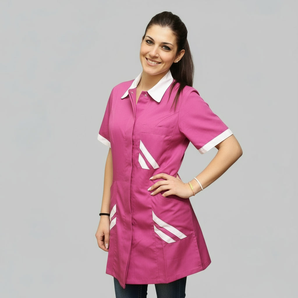 Camice da lavoro donna,casacca slim, 