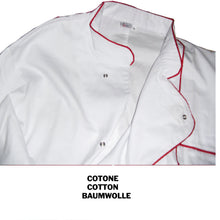 Charger l'image dans la galerie, Code de la veste de chef pizzaïolo « blanche » : 8026
