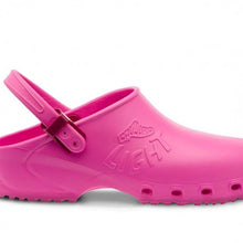 Carica l'immagine nel visualizzatore di Gallery, Zoccoli da lavoro sanitari ,cinturino regolabile "rosa" cod: 8249
