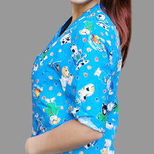 Carica l'immagine nel visualizzatore di Gallery, Casacche ,Camici da Lavoro Per Dentista Pediatria Ospedaliera Veterinario cod:8217
