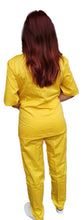 Carica l&#39;immagine nel visualizzatore di Gallery, Divisa da lavoro,completa,unisex,collo V  &quot;giallo&quot; cod: 1512
