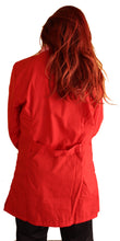 Carica l&#39;immagine nel visualizzatore di Gallery, Camice da lavoro,casacca donna rosso con profilo ML cod:7562
