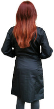 Carica l&#39;immagine nel visualizzatore di Gallery, camice da lavoro donna,classico misto cotone no-stiro&quot;nero&quot; cod: 200521

