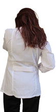 Carica l&#39;immagine nel visualizzatore di Gallery, Camice da lavoro,casacca zip bianco Manica lunga Cod:1706
