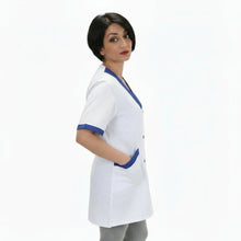 Lade das Bild in den Galerie-Viewer, Casacca,camice da lavoro, profilo blue royal MM cod:7616
