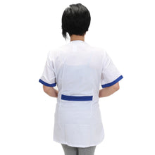 Carica l&#39;immagine nel visualizzatore di Gallery, Casacca,camice da lavoro, profilo blue royal MM cod:7616
