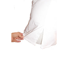 Carica l&#39;immagine nel visualizzatore di Gallery, Casacca,camice da Lavoro Donna,Modello Avvitato,Manica Lunga,Bianco,Bottoni Automatici COD: 1811
