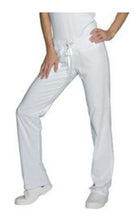 Carica l&#39;immagine nel visualizzatore di Gallery, Pantalone da lavoro Unisex SLIM FIT &quot;BIANCO&quot; cod: 1805
