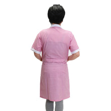 Carica l&#39;immagine nel visualizzatore di Gallery, Camice da lavoro,quadretto rosa MM cod: 7272
