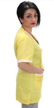 Carica l&#39;immagine nel visualizzatore di Gallery, Camice da lavoro,casacca donna MM &quot;giallo&quot; cod: 7258
