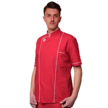 Carica l&#39;immagine nel visualizzatore di Gallery, Giacca pizzaiolo &quot;rosso&quot; cod:8019
