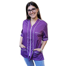 Carica l&#39;immagine nel visualizzatore di Gallery, Casacca,camice da lavoro con zip S.A.S cod: 040321
