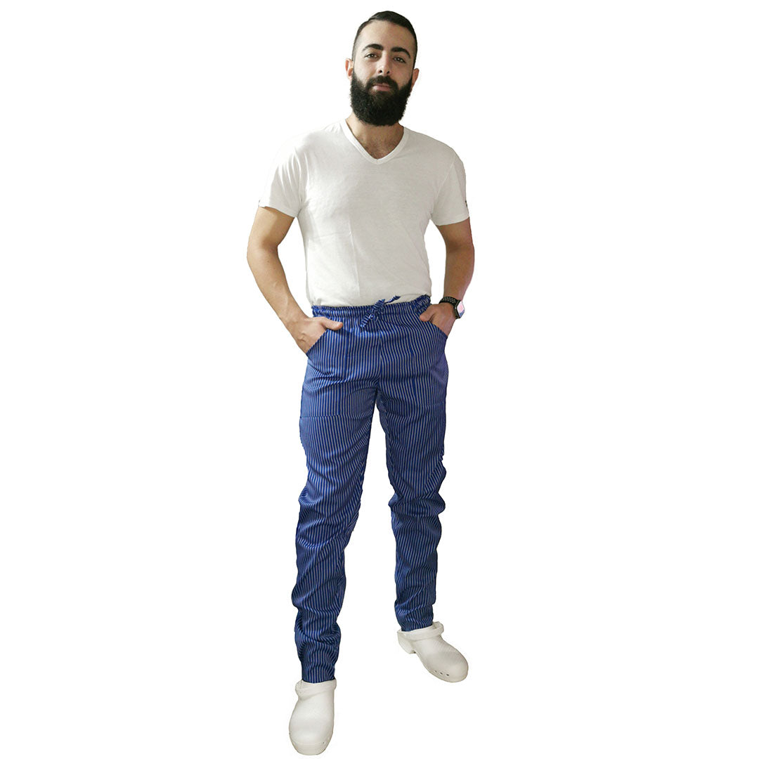 Pantalone da cuoco slim 