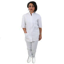 Carica l&#39;immagine nel visualizzatore di Gallery, Divisa da lavoro,completa,unisex,zip collo coreano cod: 8309
