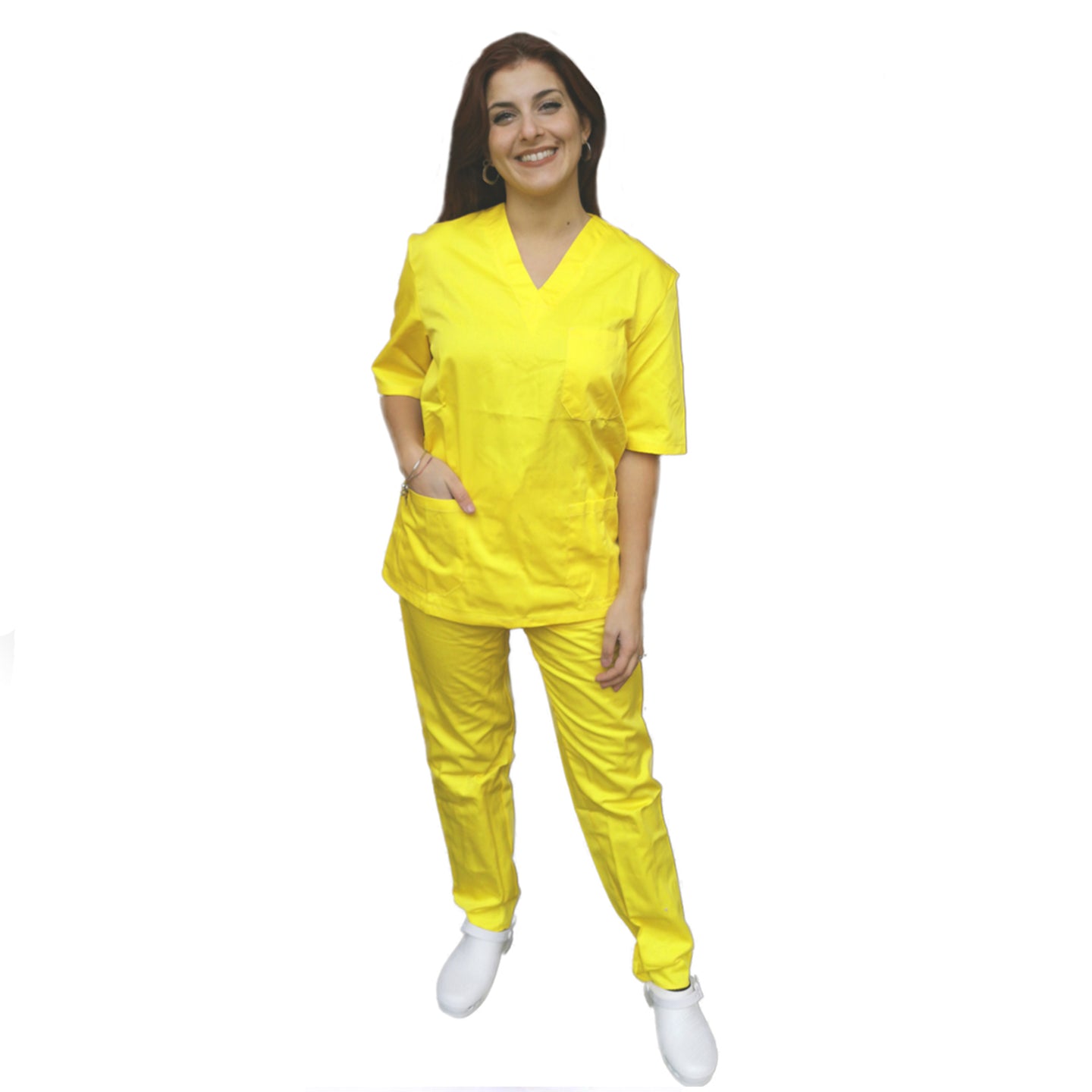 Divisa da lavoro,completa,unisex,collo V  