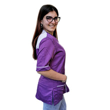Carica l&#39;immagine nel visualizzatore di Gallery, Casacca,camice da lavoro con zip S.A.S cod: 040321
