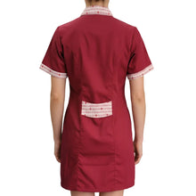 Carica l'immagine nel visualizzatore di Gallery, Casacca,camice da lavoro, Bordeaux MM Cod:1601

