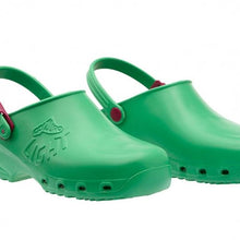 Charger l'image dans la galerie, Sabots de travail sanitaires, bride réglable « verte », code : 8252
