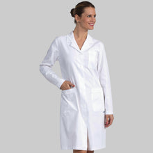Carica l'immagine nel visualizzatore di Gallery, Camice da LABORATORIO,da lavoro donna,100% COTONE leggero,MADE IN ITALY cod: 2999
