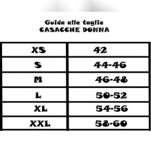 Carica l&#39;immagine nel visualizzatore di Gallery, Camice da lavoro donna,con zip, nero inserto bianco modello &quot;piera&quot; Cod:2906
