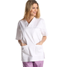 Carica l&#39;immagine nel visualizzatore di Gallery, camice,CASACCA da Lavoro scollo V sanitarie Unisex cod: 020520
