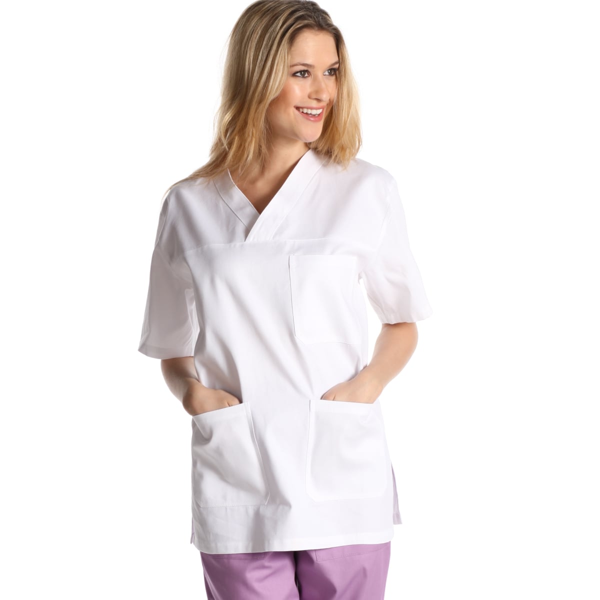 camice,CASACCA da Lavoro scollo V sanitarie Unisex cod: 020520