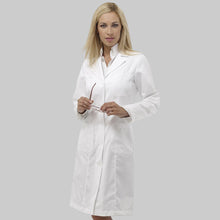 Carica l'immagine nel visualizzatore di Gallery, Camice da LABORATORIO,da lavoro donna,100% COTONE leggero,MADE IN ITALY cod: 2999
