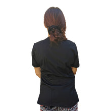 Carica l&#39;immagine nel visualizzatore di Gallery, camice da lavoro,casacca modello beauty, nero Cod: 290724
