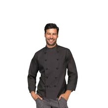 Carica l&#39;immagine nel visualizzatore di Gallery, Giacca Da Cuoco Divisa Per Chef Alberghiero UNISEX Scuola Ristorante Masterchef Cotone cod: 11022
