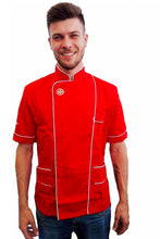 Carica l&#39;immagine nel visualizzatore di Gallery, Giacca pizzaiolo &quot;rosso&quot; cod:8019
