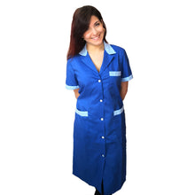 Carica l&#39;immagine nel visualizzatore di Gallery, Camice da lavoro donna &quot;blu royal&quot;  Cod: 3004
