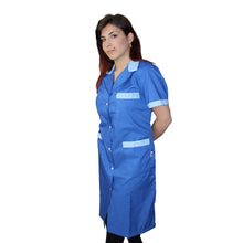 Carica l&#39;immagine nel visualizzatore di Gallery, Camice da lavoro donna &quot;blu royal&quot;  Cod: 3004
